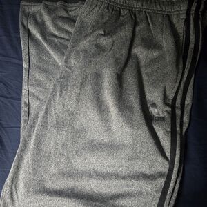 Adidas Men's Heather Gray Joggers